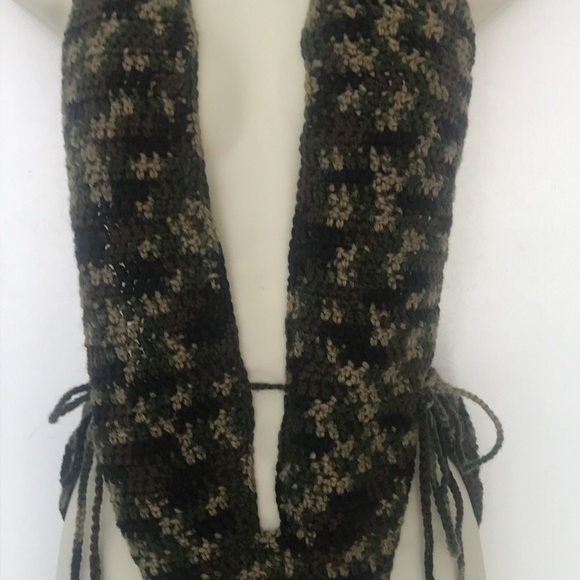 Green Camouflaged Army Fatigue crochet swimsuit - Picture 6 of 7